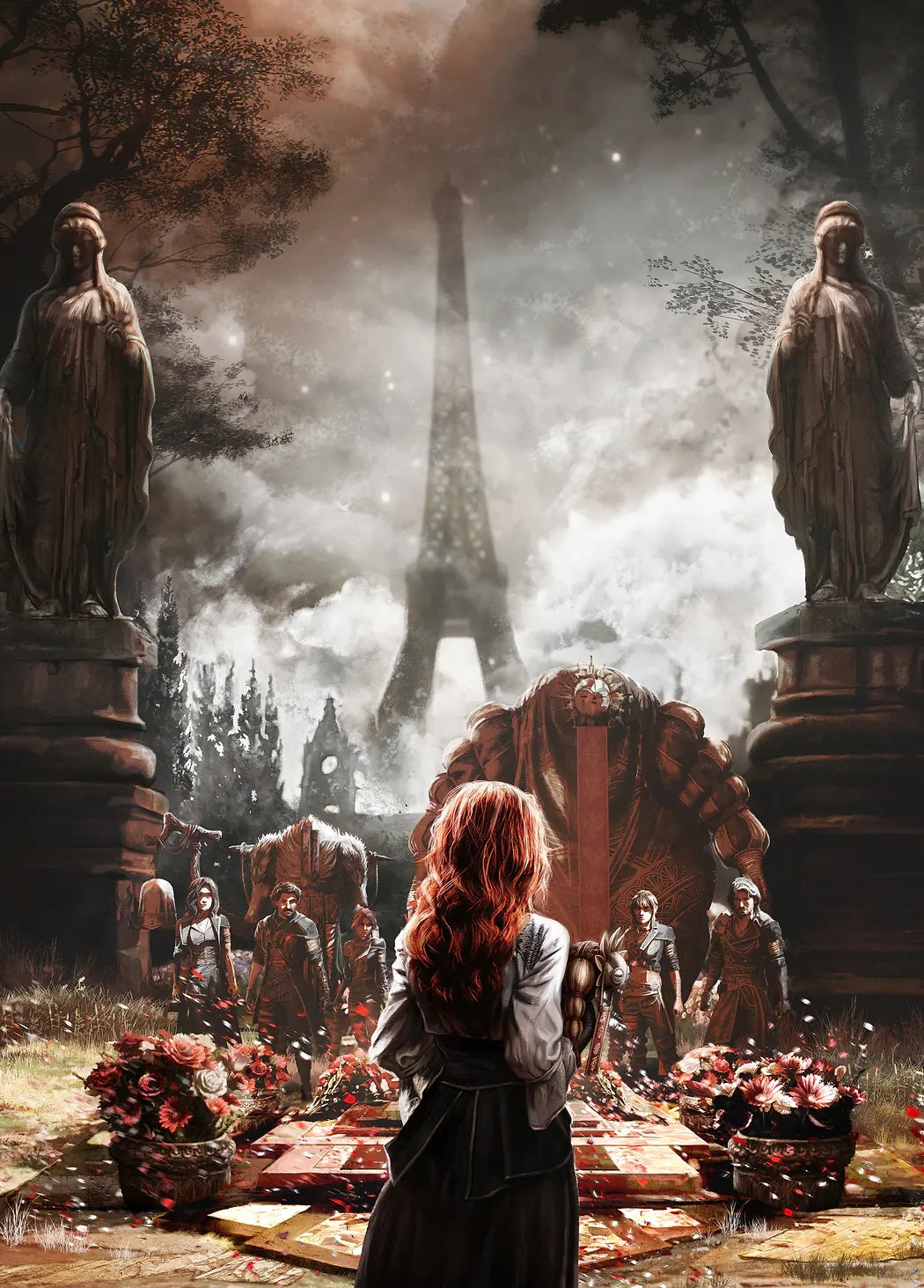 A Life to Love Verso's Funeral metal poster artwork